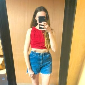 Vintage 🇺🇸 Striped Crop Top